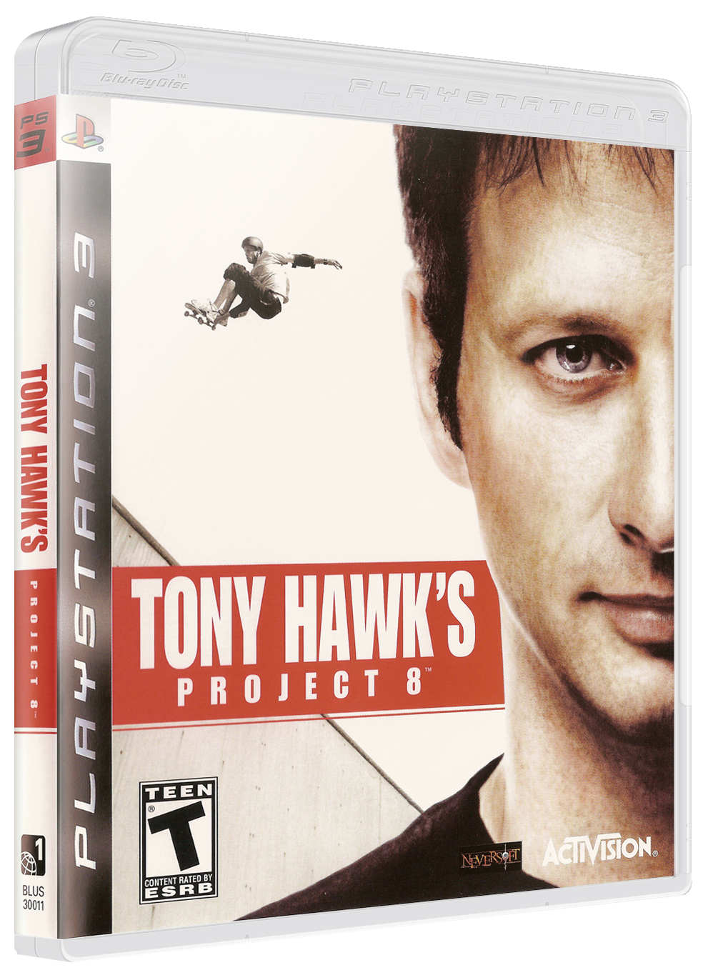 Tony Hawk Project 8 box art for Playstation 3